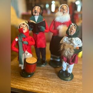 Vintage 1990/91 Beyers Choice The Carolers Christmas Doll Figures